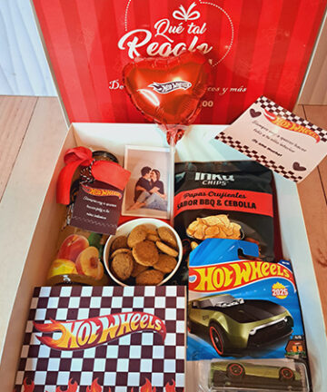 REGALOS PARA HOMBRES SORPRESAS PARA EL DIA DEL HOMBRE HOT WHEELS DESAYUNOS PERSONALIZADOS