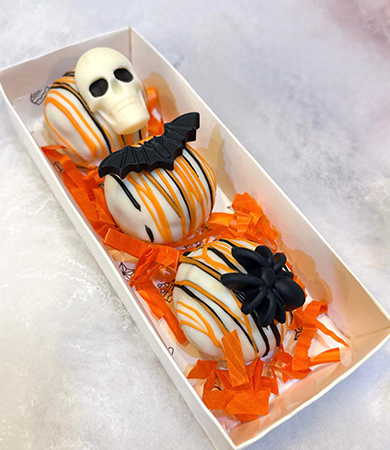 regalos personalizados y postres para halloween