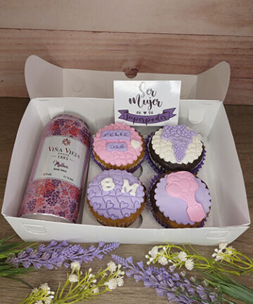 CUPCAKE POR EL DIA DE LA MUJER